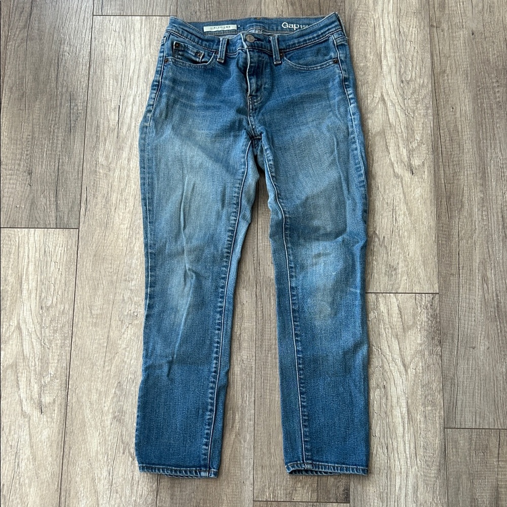 GAP Women's Classic Blue Skinny Jeans